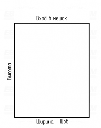 Мешок ПВД 40мкм 400x400мм Мешок ПВД 40мкм 400x400мм